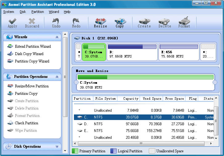 aomei partition assistant pro download